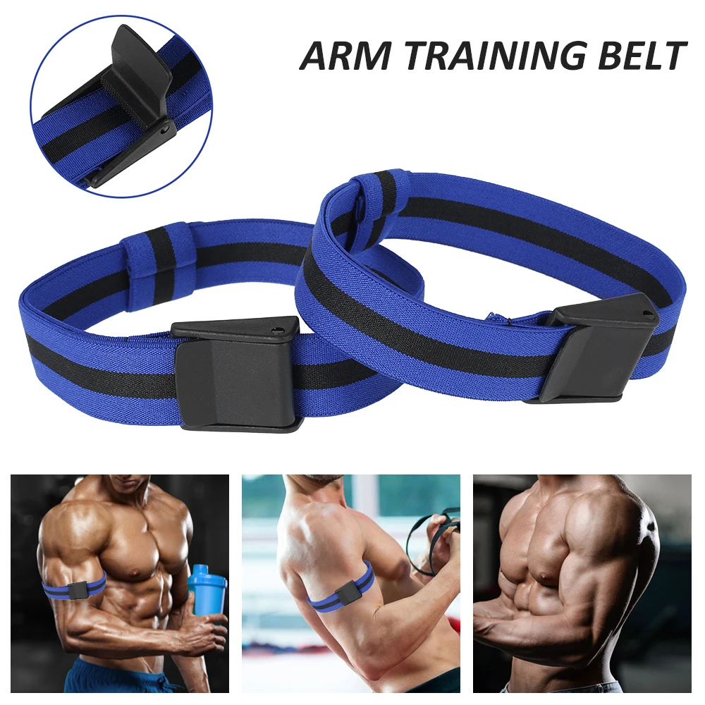 Occlusion Training Bands Elastic Blood Flow Restriction Bands Adjustable Straps Arm and Leg Wraps for Fast Muscle Growt