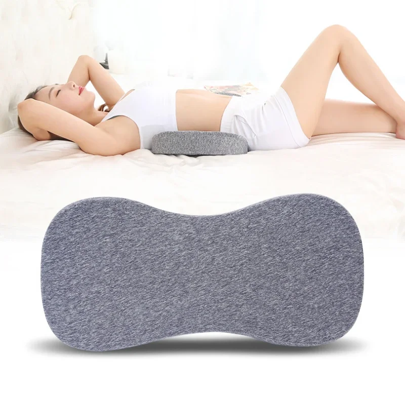 

Memory Foam Orthopedic Pillow Lumbar Back Spine Protect Cushion Slow Rebound Pressure Pad Pillow for Pregnant Women