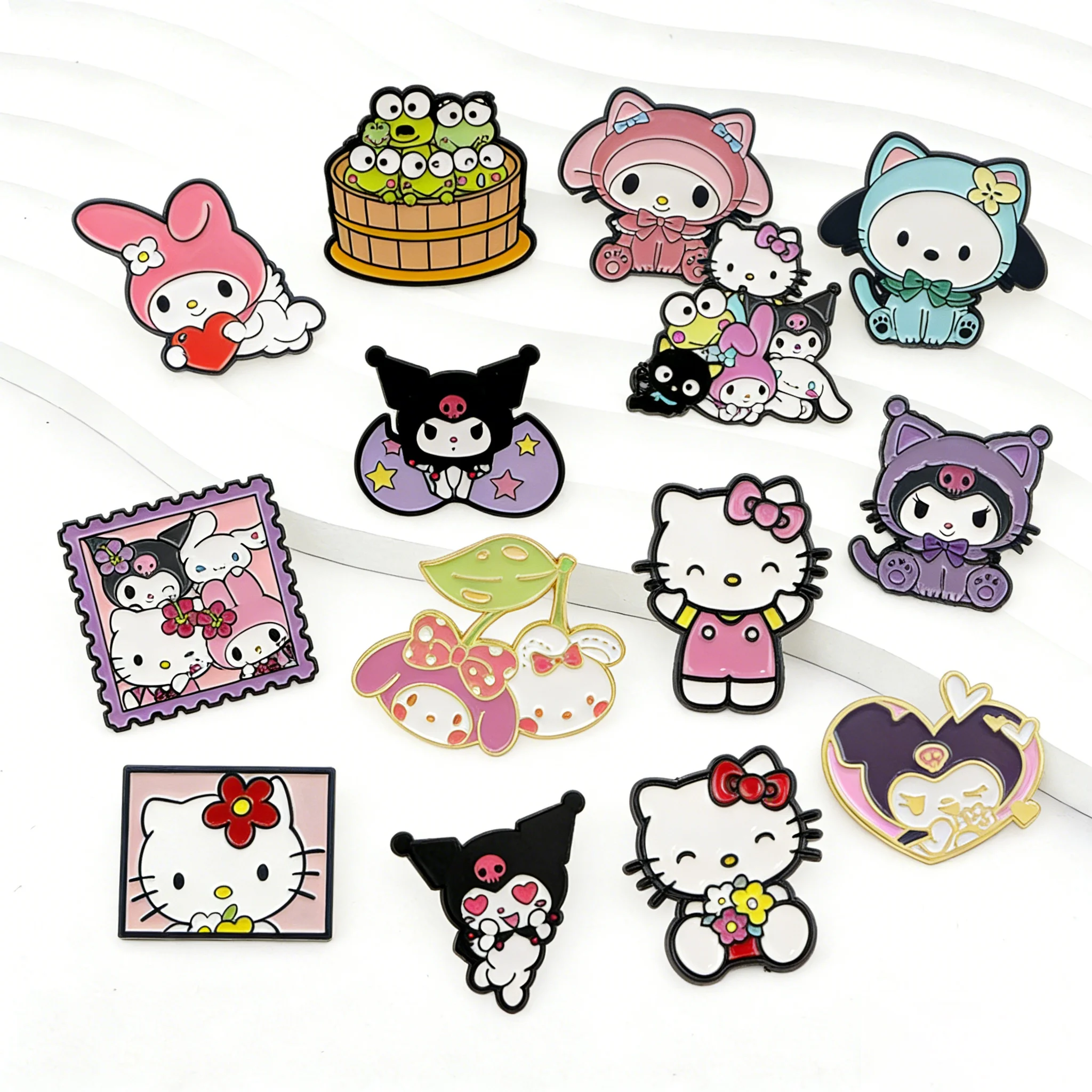 

Cute Frog Enamel Pins Cartoon Animal Brooches Badges for Backpacks Jackets Hats Retro Collection Gifts Cosplay Accessories