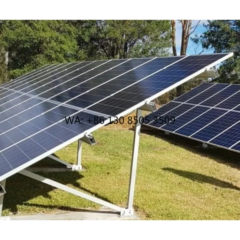 High Quality Aluminum Solar PV Ground Mounting Stand Structure Solar Panel Pole Mount Ground Mount Bracket