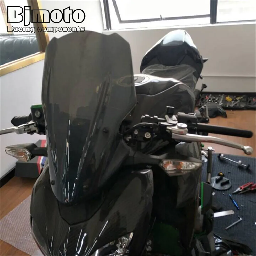 Z900 2024 Z 900 Motorcycle Street Bike Wind Screen Deflectors For Kawasaki Z900 2017-2010 2021 2022 2023 Windshield Windscreen