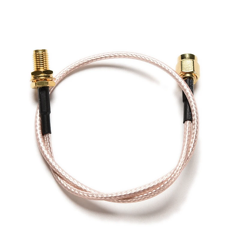 

1pc RP.SMA cable male jack to female plug bulkhead crimp RG316 pigtail 30cm Gold Plated Nut Extension Cable