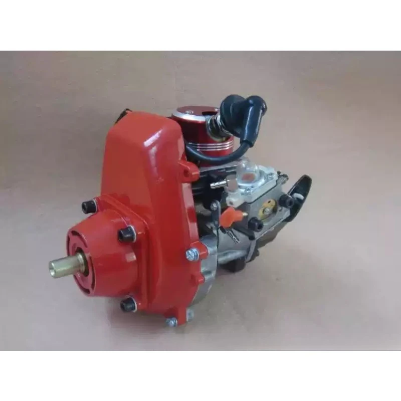 26CC Water Cooled Pull Start Engine, Model Boat Motor for Over 1.2m Gas Boat, Grass Cutter Power