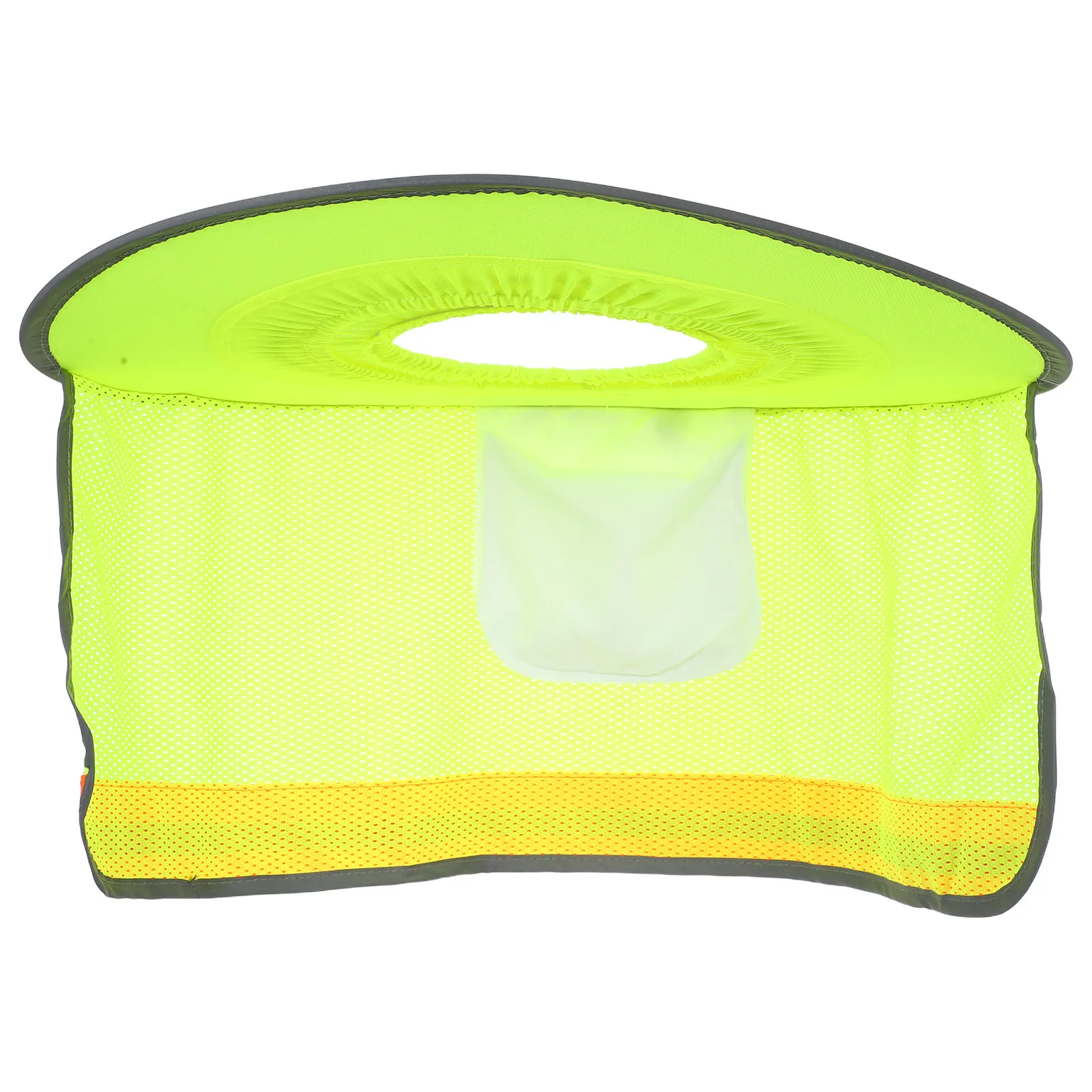 Full Brim Hard Hat Sunshade Uv Protection Mesh Visor Safety Accessory for Construction Summer Work Hard Hat Brim Shade