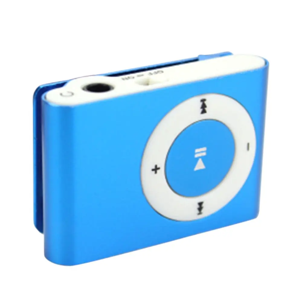 

Portable MP3 Player Media Metal Clip Digital Player Mini MP3 Player Support TF Card USB With 3.5mm Headphone Jack Dropshipping
