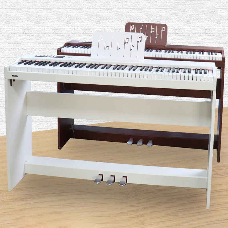 

88 Key Digital Piano Professional Electronic Piano Keyboard 3 Pedals Sustain For Beginners Home Practice Entry-Level Instrument