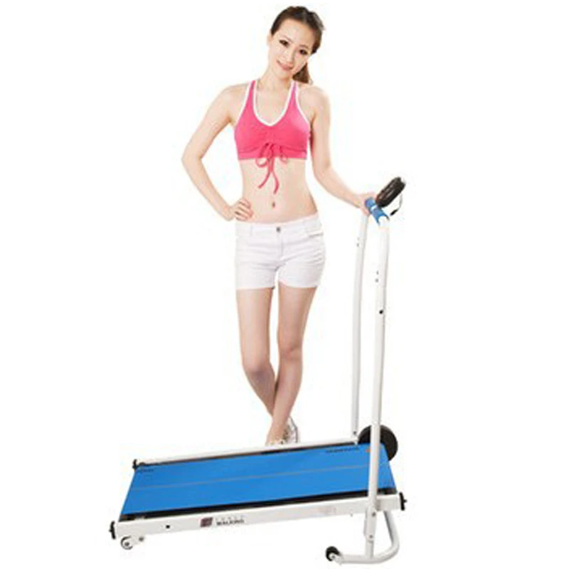 mini mechanical treadmill machine indoor sports silent portable folding walking machine for home Fitness Equipments load 80KG