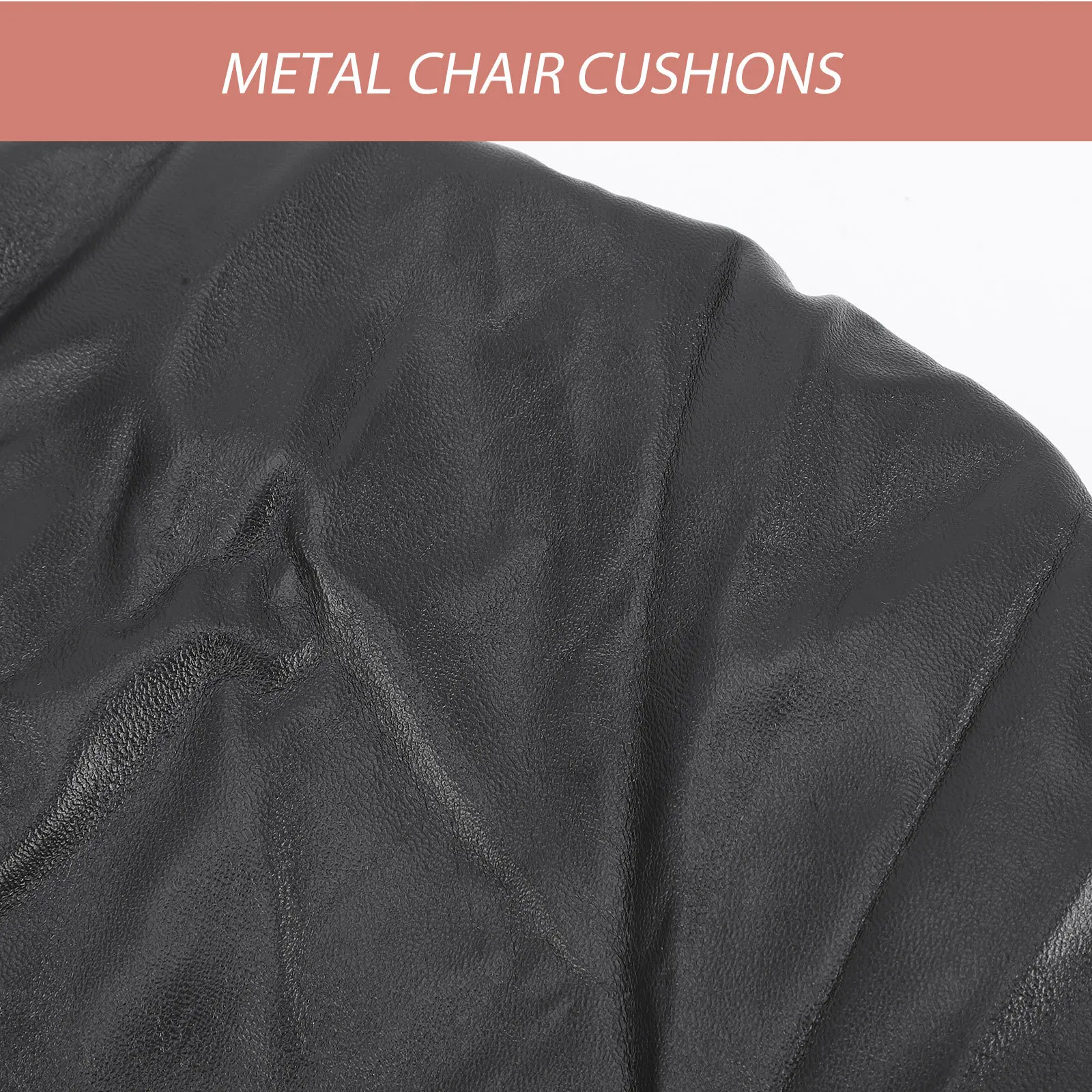 

PU Round Stool Cover Waterproof Dustproof Chair Seat Protector for Office Restaurant Wedding Event Furniture Round Chair Cover