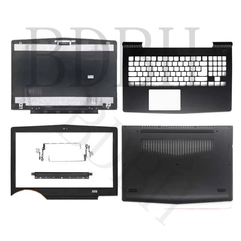 For Lenovo Legion Y520 Y720 Y520-15IKB R720-15IKB R720-IBKN Laptop LCD Back Cover Bezel Hinges Palmrest Bottom Case Replacement