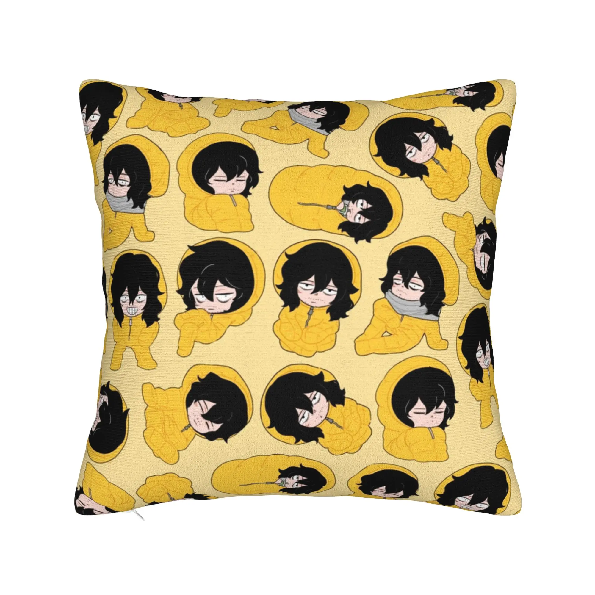 Aizawa Shota Anime Pillowcase Printing Polyester Cushion Cover Decorative  Throw Pillow Case Cover Home Square 40*40cm