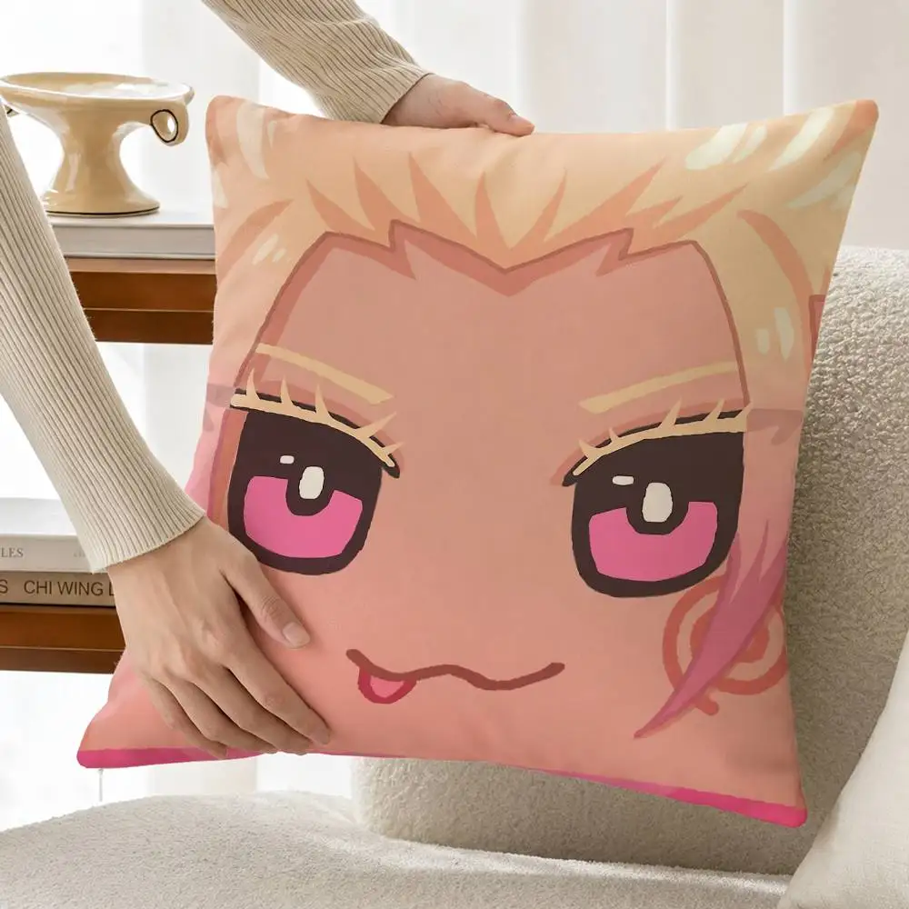 Cute Boy S-Shidou R-Ryusei Customizable Square Pillow case Double Sided Print Sofa Bedroom Decor Cushion Cover
