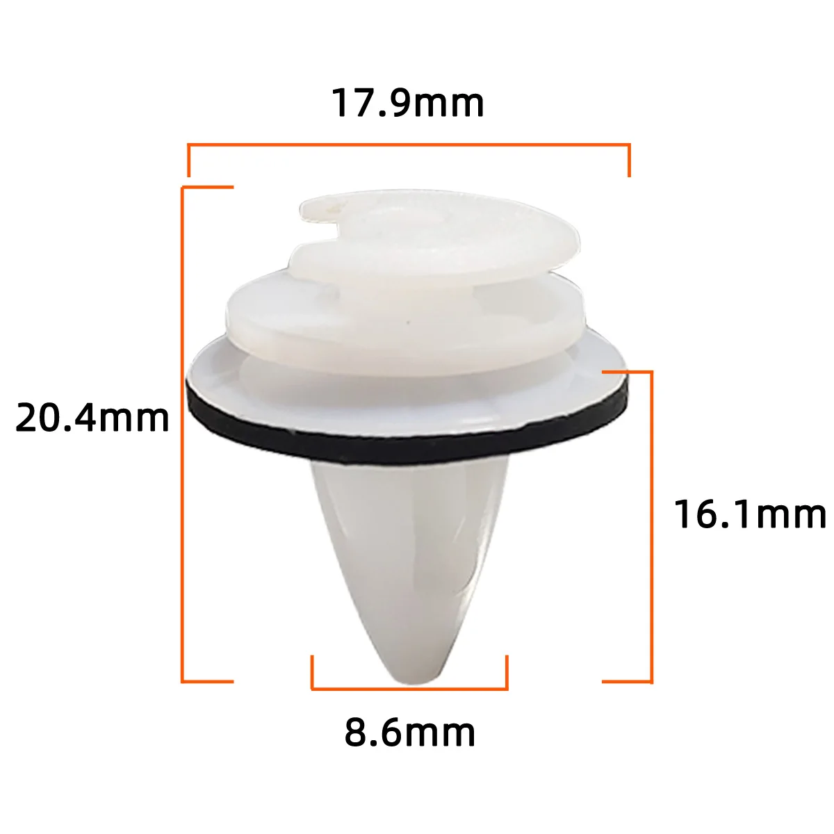 Universal Auto Fastener Clips Retaining Door Panel Clips Bumper Clips Interior Fender Screw Rivet Fastener Fastener