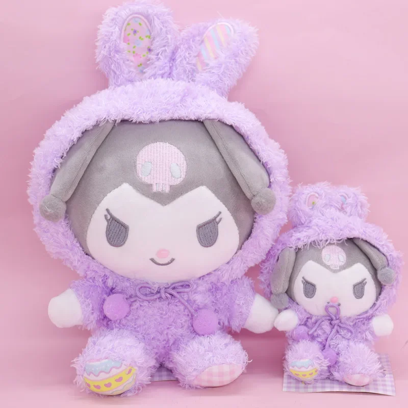 Cartoon Leuke Cos Konijn Japanse Sanrio Serie Pluche Pop Nieuwe Kuromi Cinamon Hond Melodie Kleurrijke Konijn Knuffel Kids Gift Pop