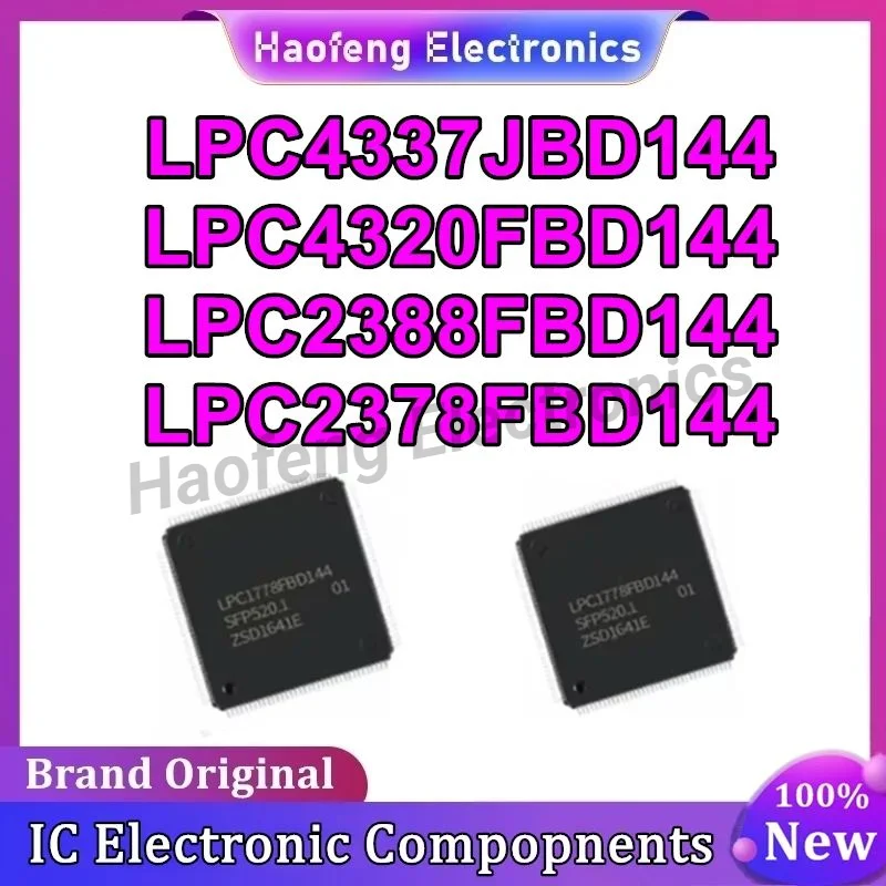 

LPC2378FBD144 LPC2388FBD144 LPC4320FBD144 LPC4337JBD144 LQFP=144 IC Chip 100% New Original