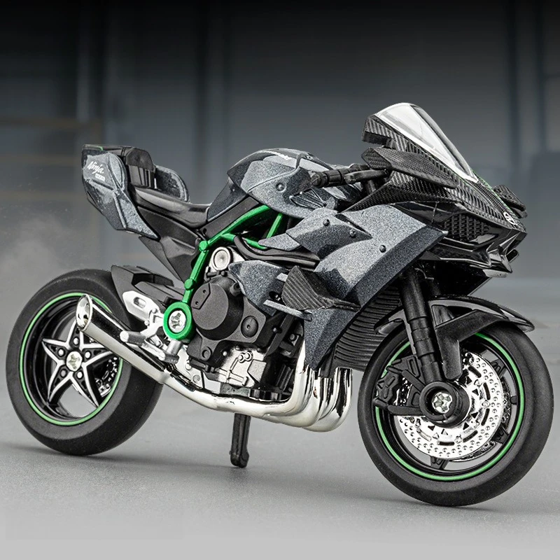 

1:18 Sichuan H2R Alloy Motorcycle Model Simulation, Ya R Locomotive Ornament Children's Toy Gift Wholesale (no Box)