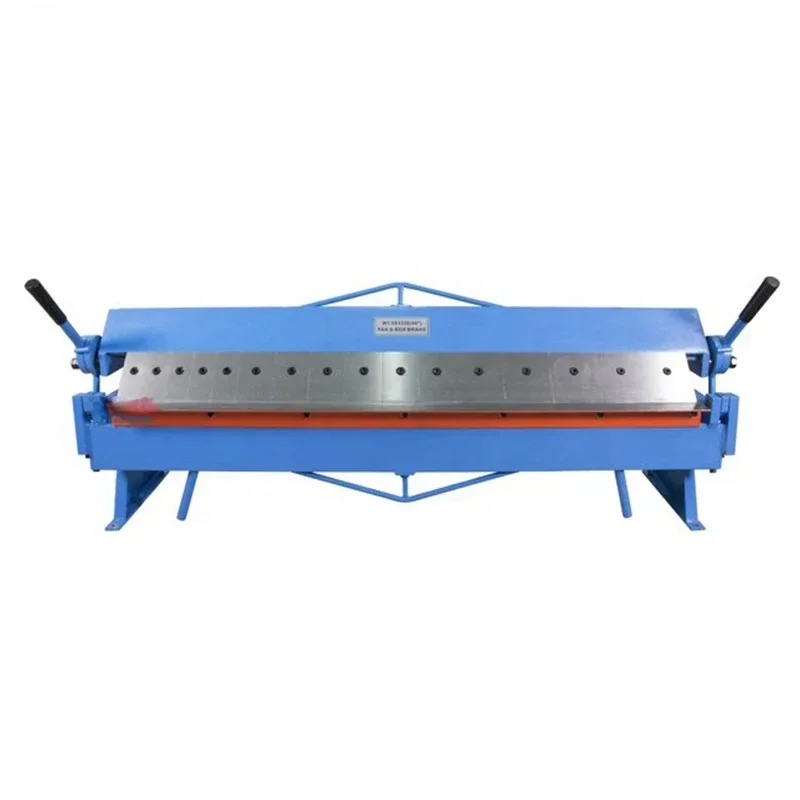 W1.5x1220A 48 Inch 16 Gauge Pan and Box Adjustable Removable Fingers Brake Hand Folding Machine