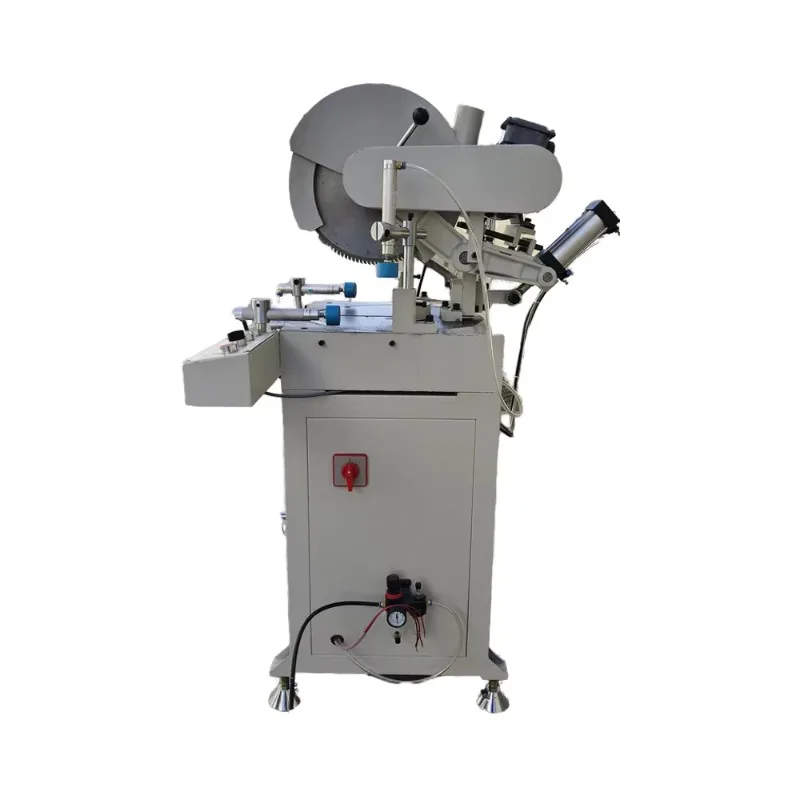 Aluminum corner profile cutting machine Variable angle miter PVC single head aluminum window saw