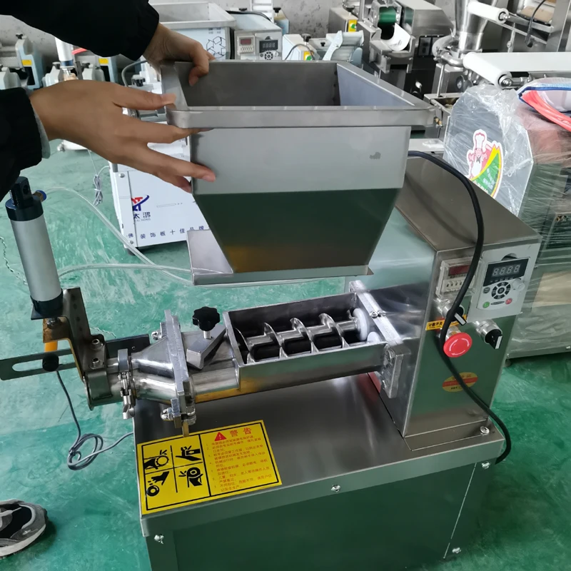 Máquina divisoria de bloqueo de masa de pan y Pizza, máquina cortadora de bolas de masa ajustable de alta eficiencia