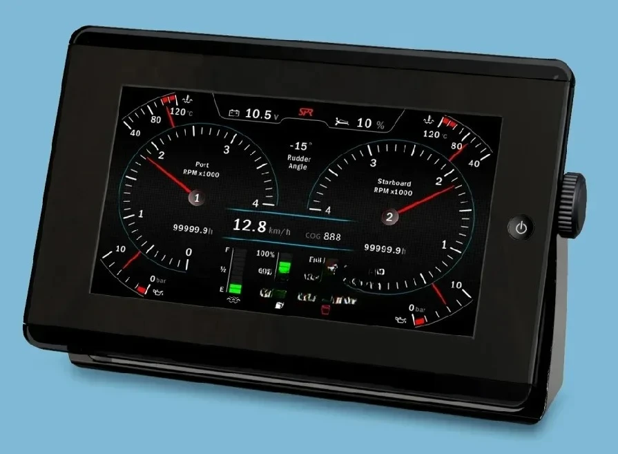 

Gauge/ LCD Screen Multi-function Gauge Choice Single Engine or Dual In Settings