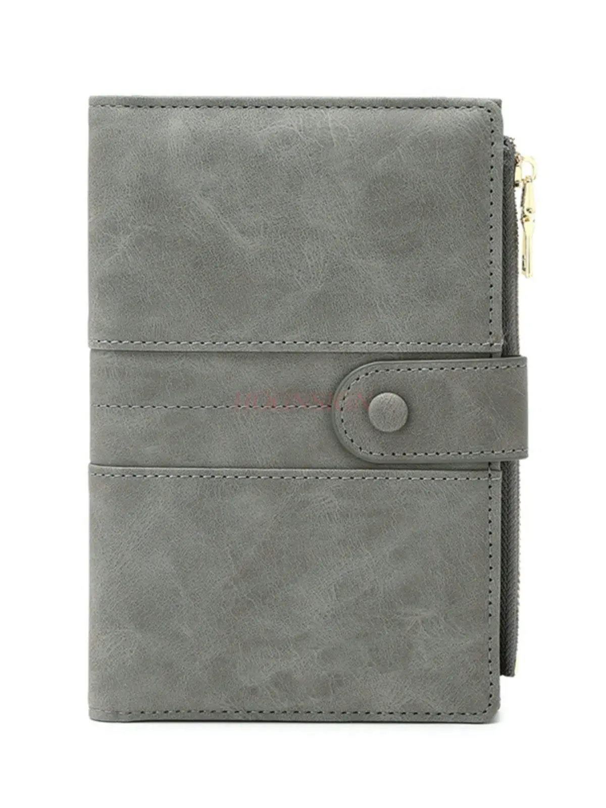 Anti theft wallet with integrated passport holder, document storage, flight ticket protection cover, multifunctional travel