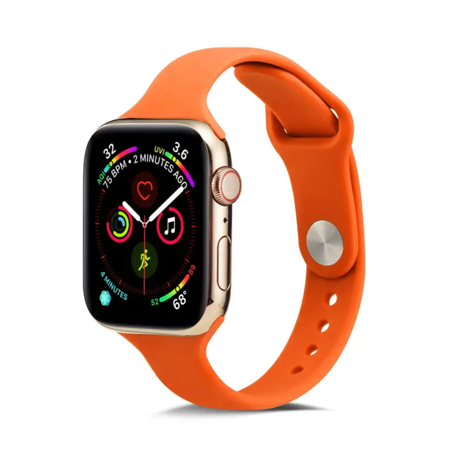 

Водонепроницаемый силиконовый ремешок с цветочным принтом для Iwatch 8