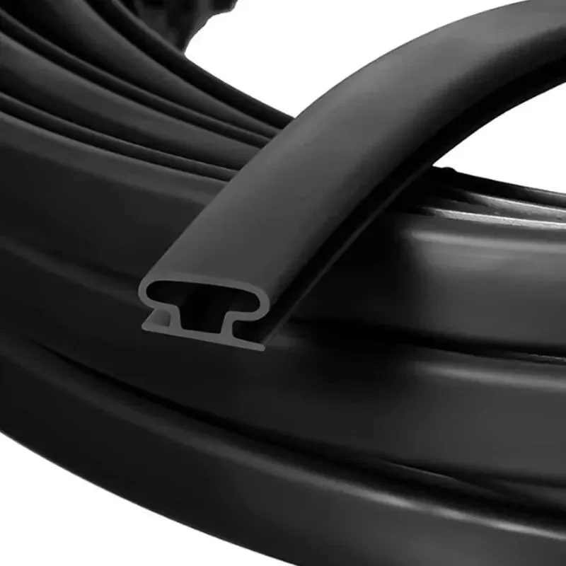 แถบปิดผนึกประตูหน้าต่างกันลมกันเสียงกันกระแทก TPE ขนาด 1/3/6/10 เมตร 1 ชิ้น แบบมีกาวในตัว