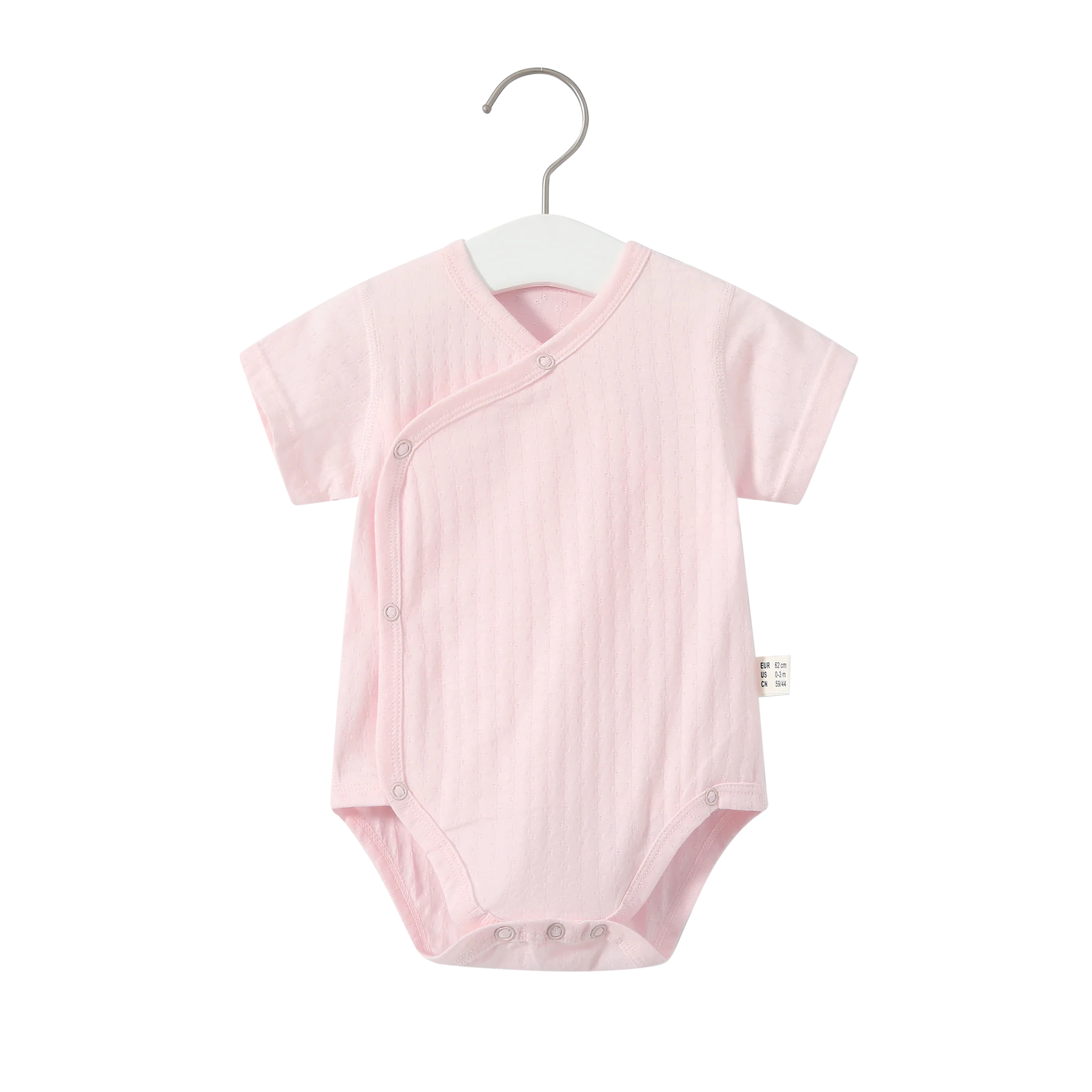 Breathable Fabric Summer Newborn Baby Girls Boys Romper 100% Cotton Short Sleeves Bodysuit Infant Baby Clothes