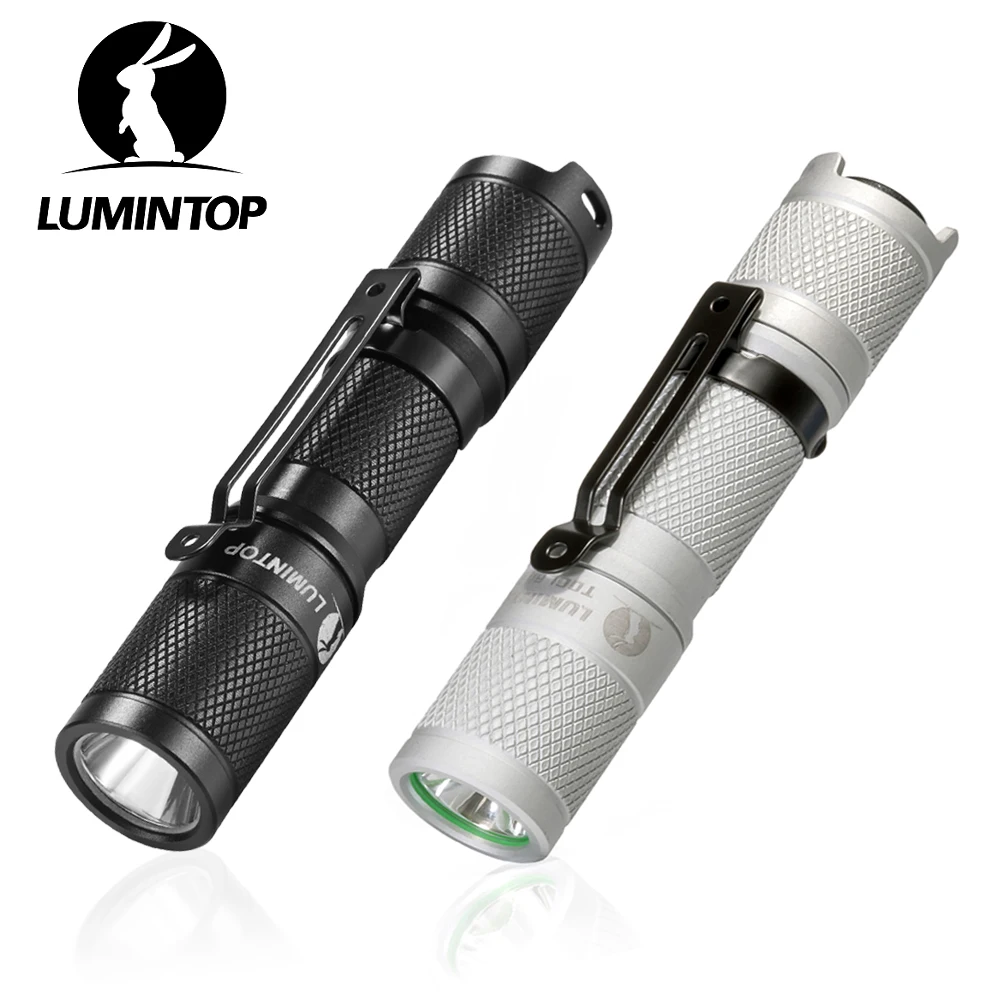 LED EDC Flashlight Self Defense Portable Mini Outdoor Torch Light Powerful Strobe Hiking Camping 14500 Battery TOOL AA