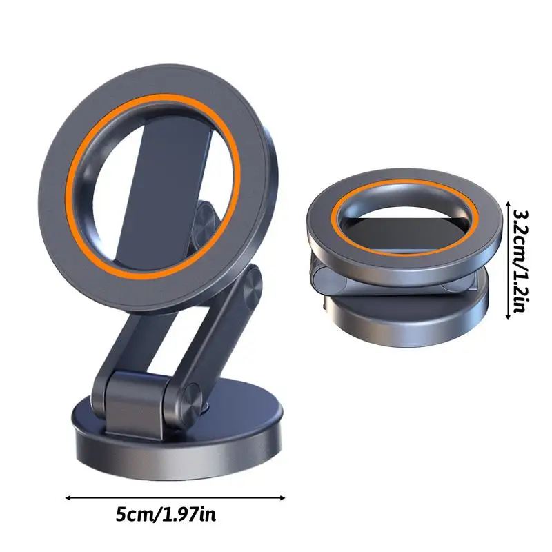 Support Magnétique de Téléphone Portable pour Voiture, Rotation à 360 Degrés