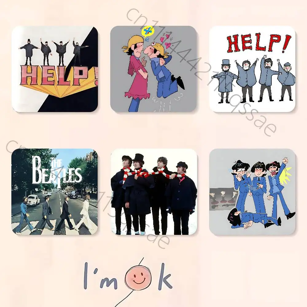The B-Beatles B-Band HELP Refrigerator Magnetic Fridge Magnet Fridge Fridge Souvenir