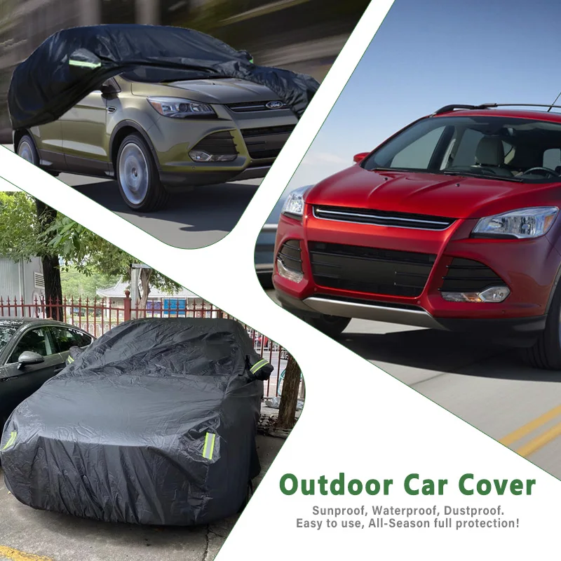 

Car Cover for Ford Escape -Outdoor Full Protection, Waterproof Dustproof Heat-Resistant, All-Season Use Exterior Accessories