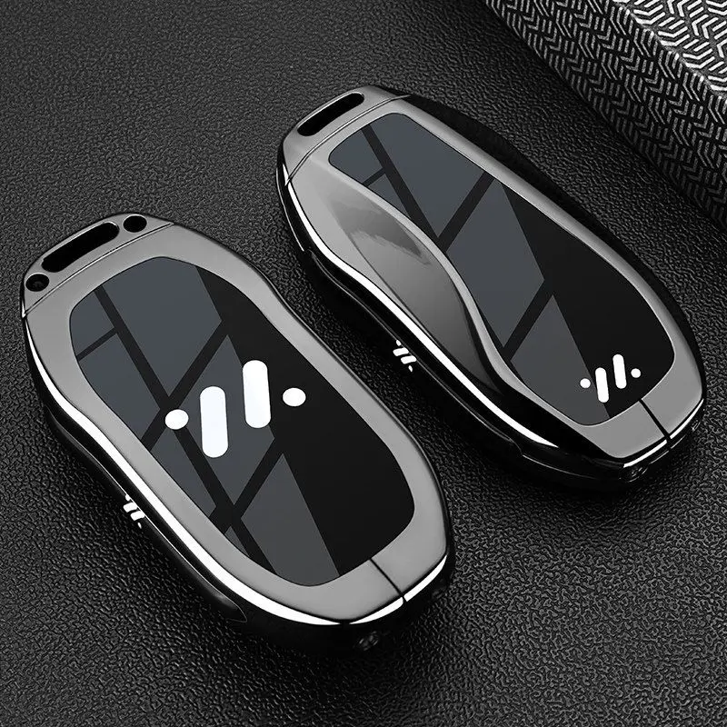Zinc Alloy Car Key Case for IM Zhiji L7 LS7 L6 LS6 Keychain Remote Cover Shell Housing Ring Holder Fob Accessories image 3
