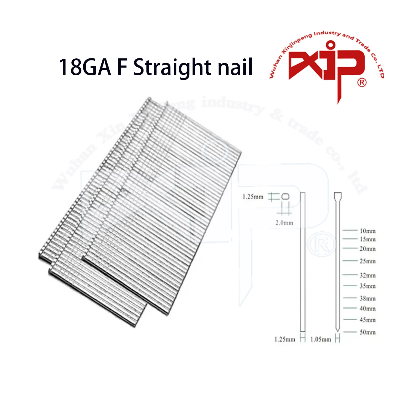 

Гвозди F45мм/50мм профессиональные декоративные прямые, подходят для деревообработки, мебели, обивки, для гвоздезабивателя/степлера