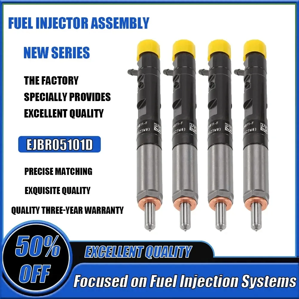 

4 шт. новая форсунка дизельного топлива для Renault Clio Nissan Dacia Suzuki 1.5DCI EJBR05101D/28232251/166001137R