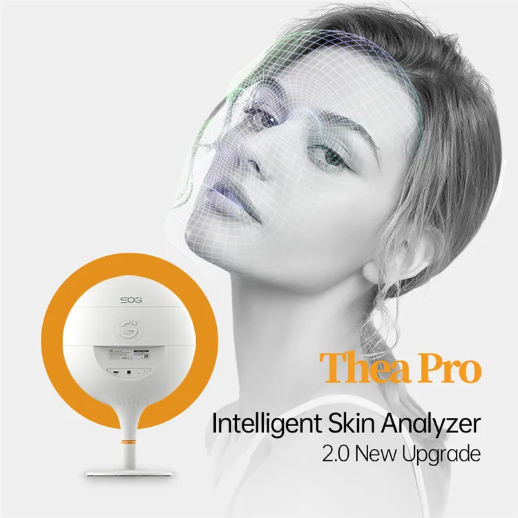 3D Mirror Face Analysis System Skin Tester Analyzer Scanner Facial Skin Analysis Machine