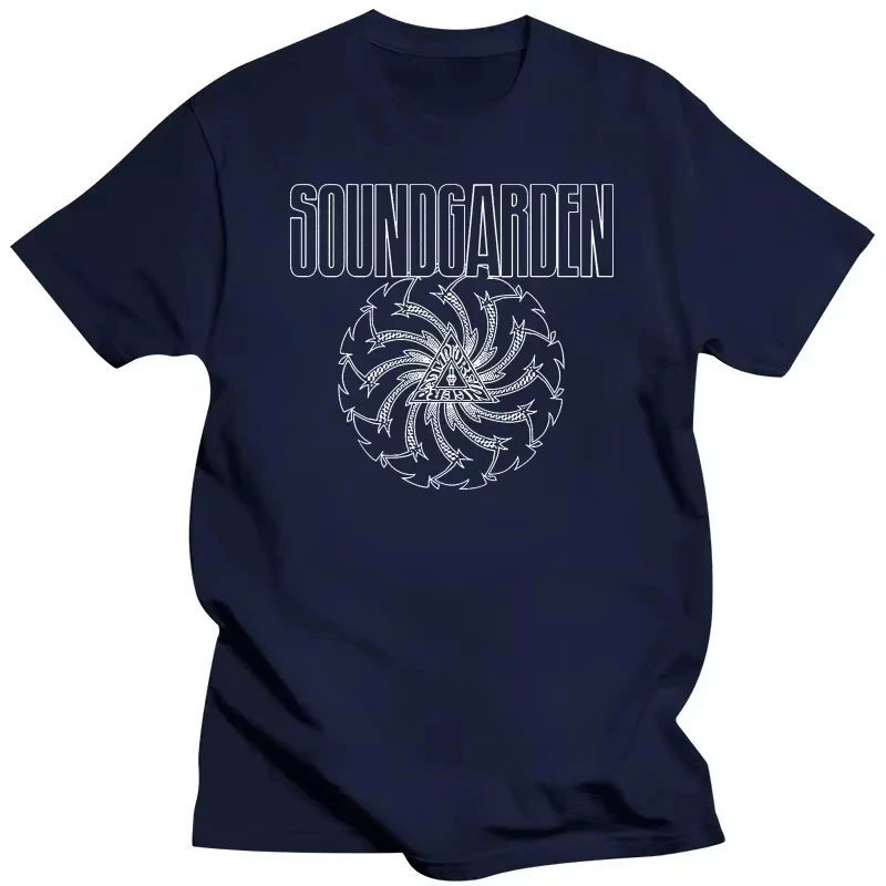 Camiseta 2026 Soundgarden 'Black Blade Badmotorfinger' - NUEVA camiseta de manga corta de Chris Cornell de Audioslave 100% algodón informal