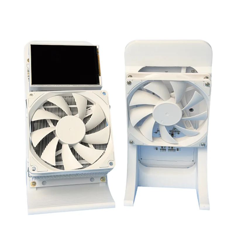 2026 New NerdQaxe++ 6TH/s 100W Low Power Silent Solo Bitcoin Miner Open Source BM1370 Chip Home Mini SHA256 ASIC Mining Device