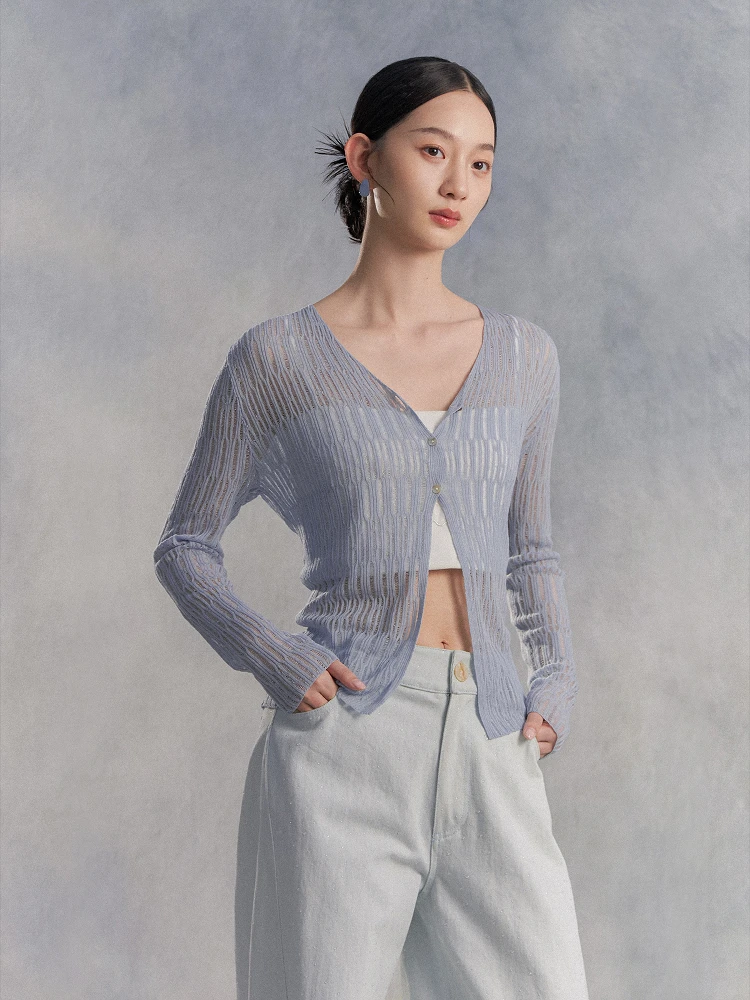 

Свободный вязаный кардиган из льняной смеси, повседневная дышащая верхняя одежда, мягкая на ощупь, женский весенний модный топ в стиле Ханьфу