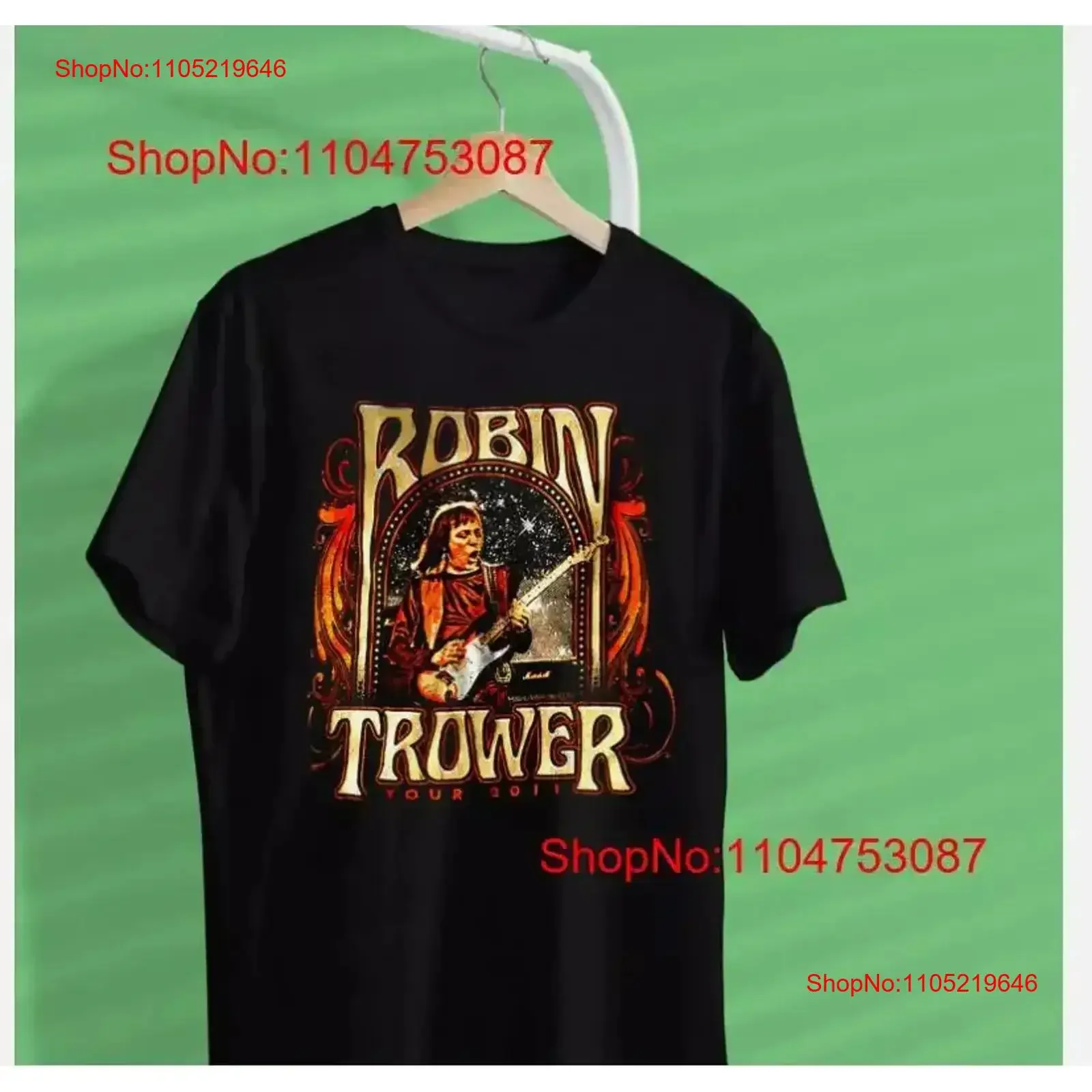 Robin Trower Singer T Shirt vintage Washed streetwear Comfortable Stylish fashion Top For Everyday Wear homme Soft vintage