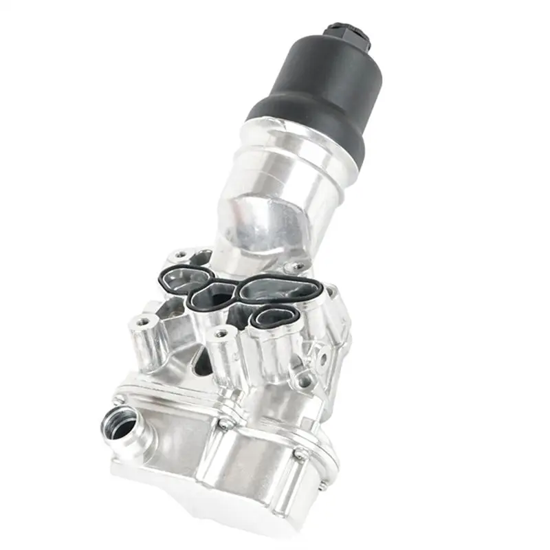 

ABXV-Aluminium Engine Oil Filter Housing 06F115397H For A4 A6 VW Eos Golf Passat B6 Jetta Polo 06F-115-397-K 06F115397E