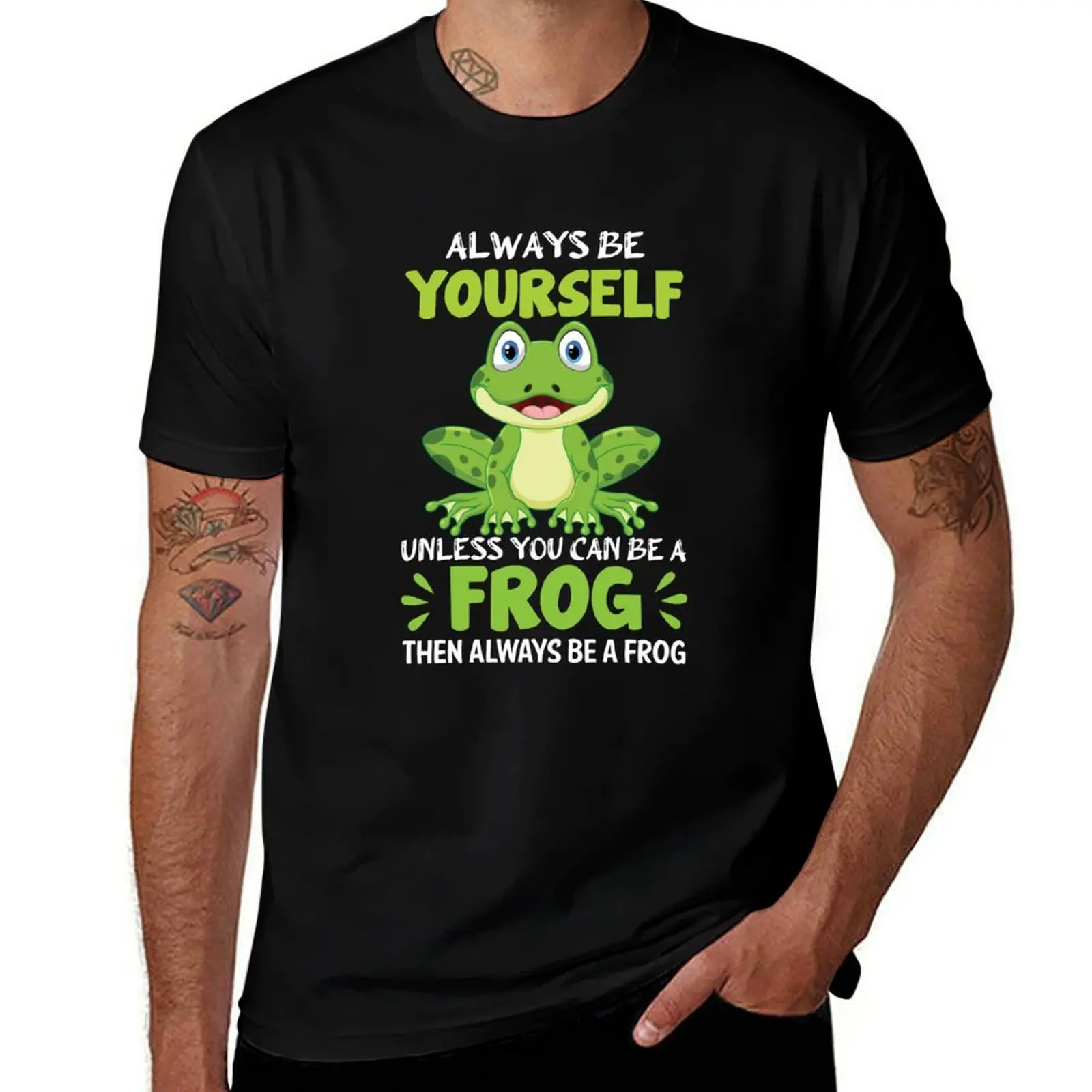 

Funny Frog T-Shirt t shirt man cotton cotton t shirt pack t shirts for man pack cotton T-Shirt