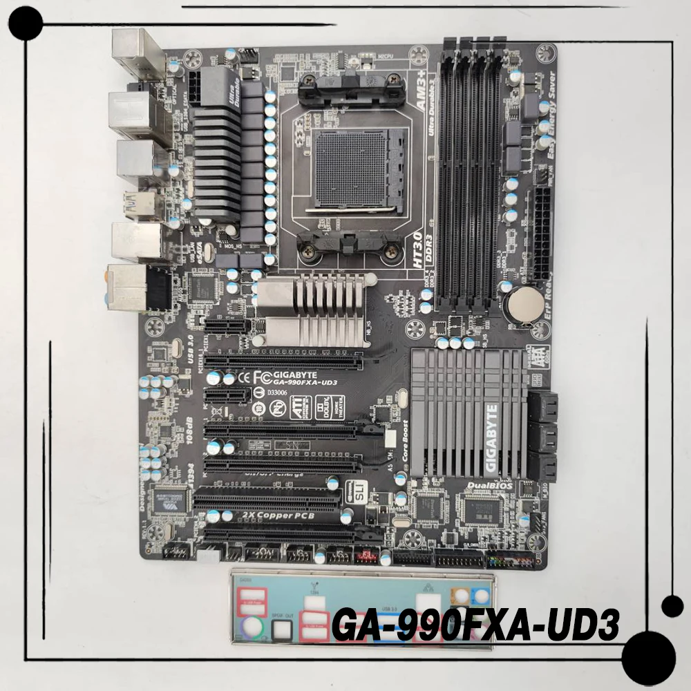 Placa base AM3+990FX SB950 GA-990FXA-UD3