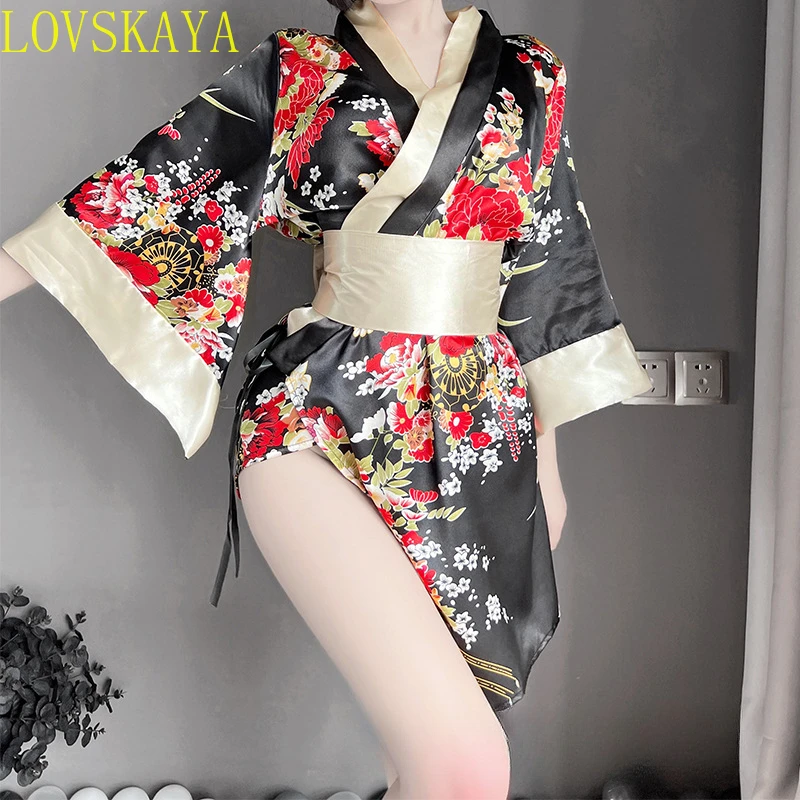 Kimono japonês Lingerie, Sedutor e Sexy, Bonito e Brincalhão, Role-Playing, Novo