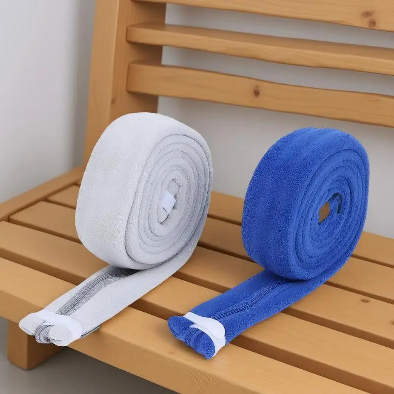 غطاء خرطوم CPAP قابل للغسل بطول 1.8 متر - لف أنابيب بسحاب لمنع الضوضاء والتكثيف، ملحق CPAP ناعم وجيد التهوية