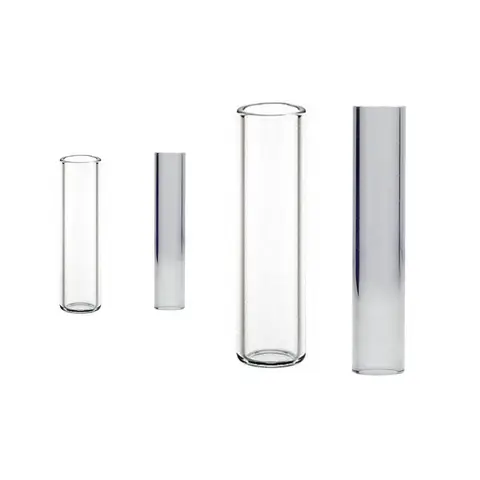 55mm 80mm Clear Grey Tinymight 2 1 glass stem tube