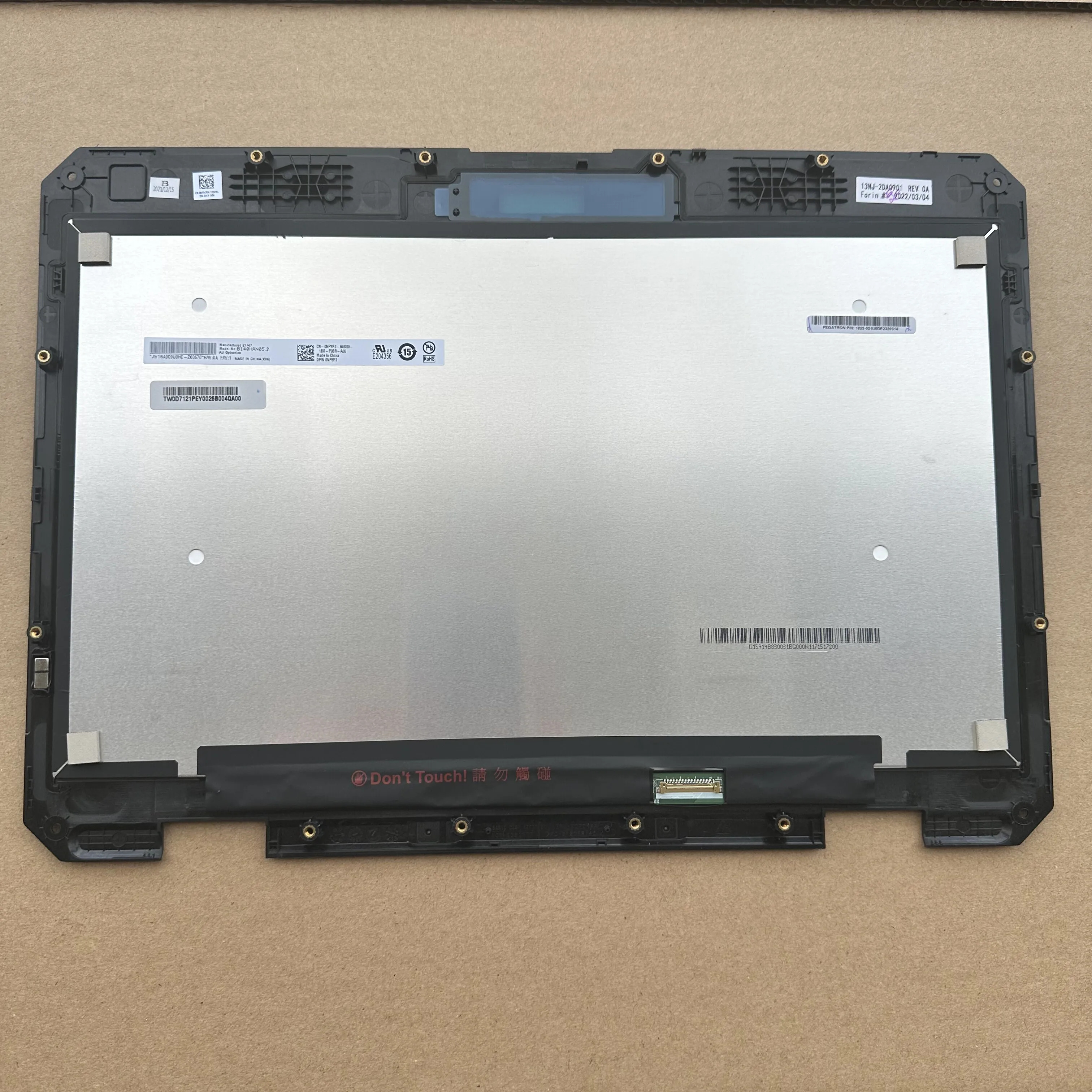 New High Resolution Laptop LCD Screen for Dell Latitude 5424 5420 Rugged B140HAN05.2 Display Panel ONP5R3