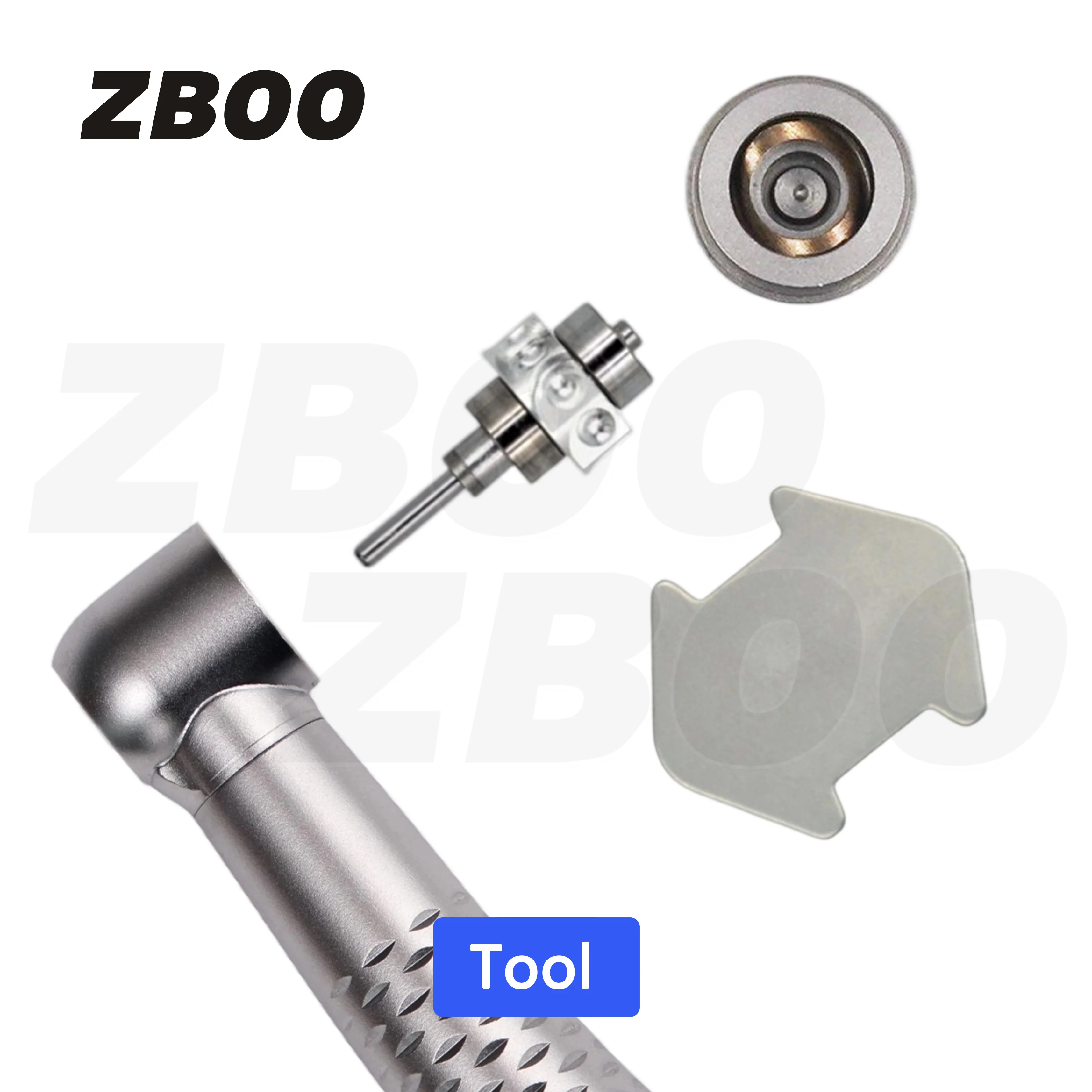 Dental 5 LED Light High Speed Handpiece Shadowless E-Generator Air Turbine for Dentist 2/4 Holes 5 Water Spray Dental Equipment