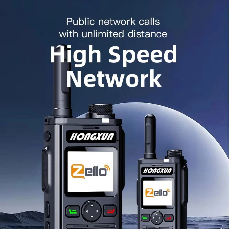 HX T92 ZellO جودة عالية يده نظام تحديد المواقع اسلكية تخاطب للاتصال الداخلي بلوتوث 4G POC شبكة شاشة LCD كبيرة عالمية للراديو