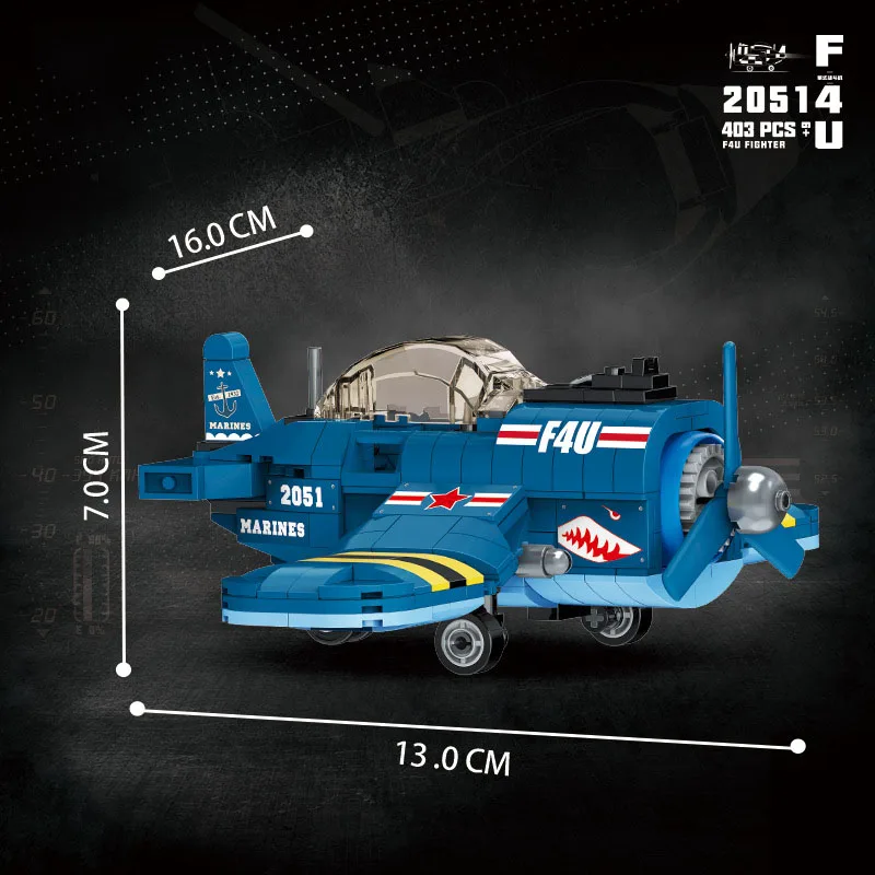 Lovely J-20 F35 Y-20 F4U Fighter Mini Block Modern MIlitary Vehicle Model Building Bricks Airplane Educational Toys For Gifts