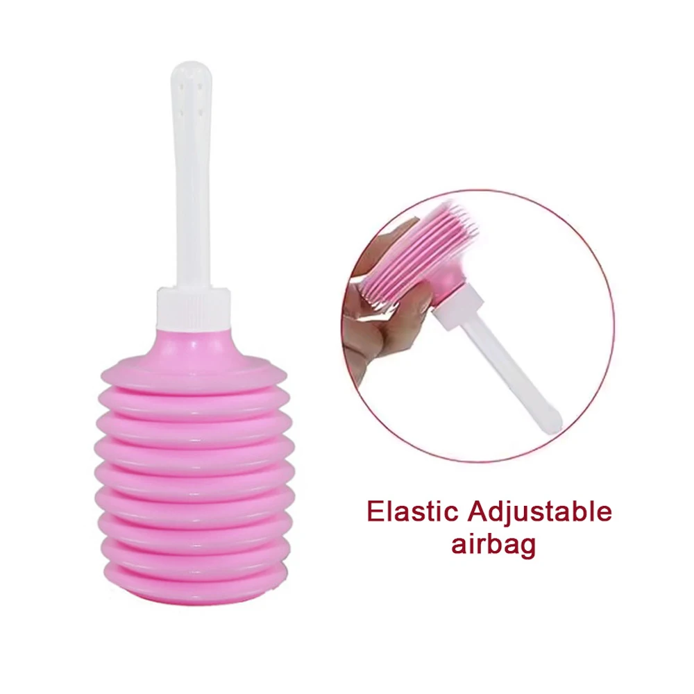 200ML 8Holes Reusable Medical Vaginal Irrigator Anal Douche Retractable Wash Cleaning Anus Enema Cleaner